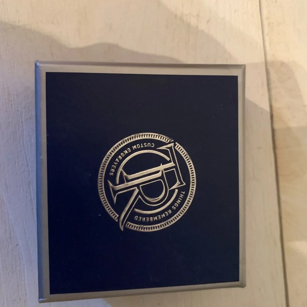 Brand New Men's Cuff Links Monogram M. Custom made by Things Remembered